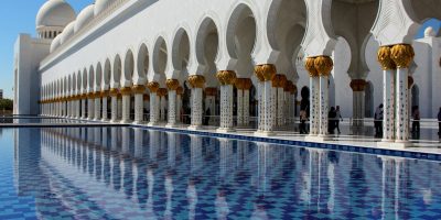Moskén i Abu Dhabi