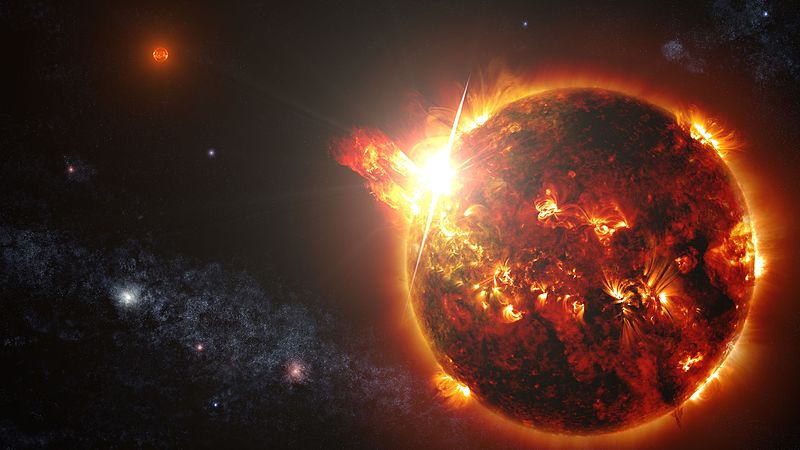 NASA's Swift Mission Observes Mega Flares from a Mini Star