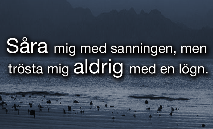 sanningen